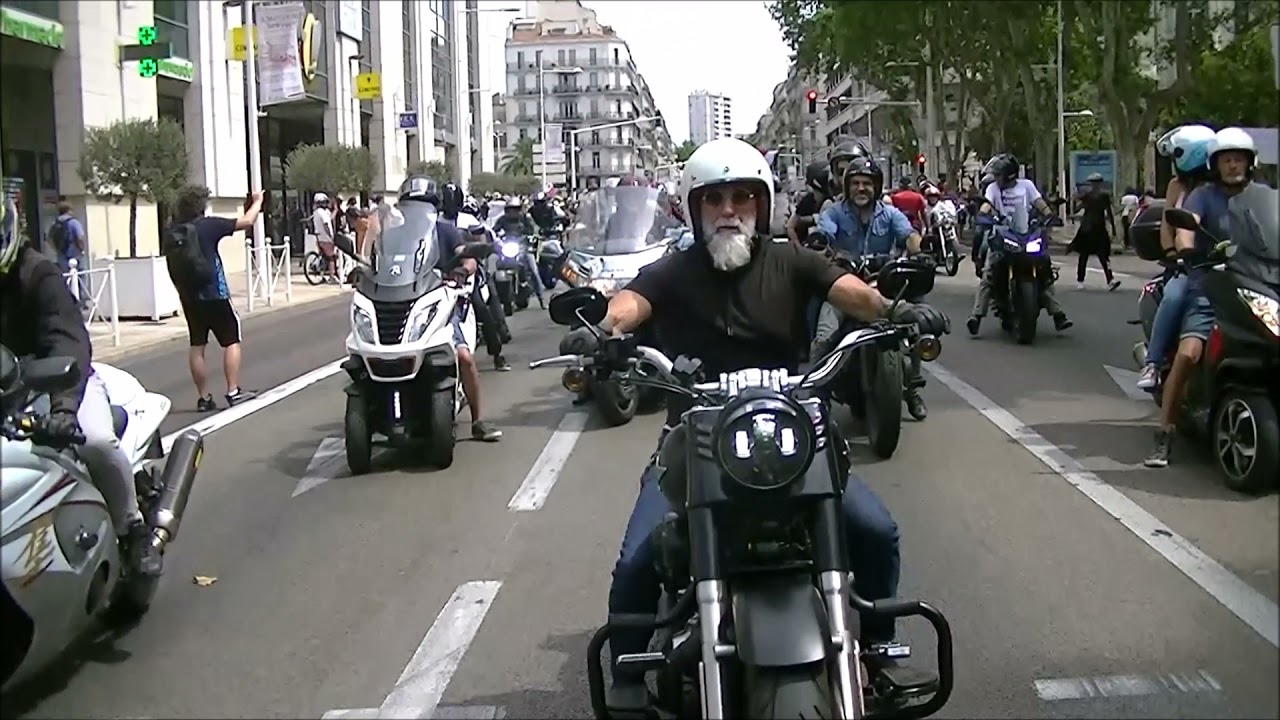 Liberté Respect Liberté Incroyable à Toulon Les Motards auprès de 15 000 Manifestants Live TV 2021