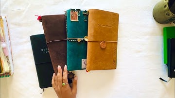 DIY Travelers Notebook | very easy journal setup!