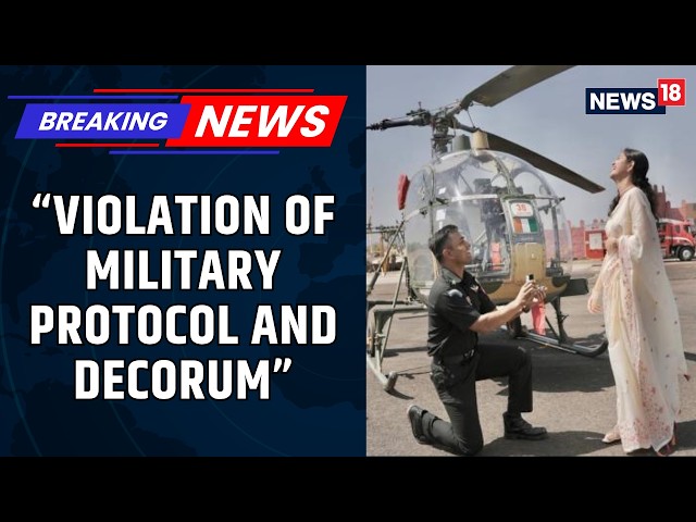 Indian Army Seeks Explanation From Captain After Viral Surprise Proposal Video | Major Action