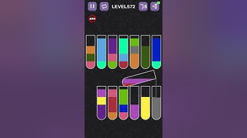 water_level_572 #watersortpuzzle #puzzle #game #sortpuzzle #color