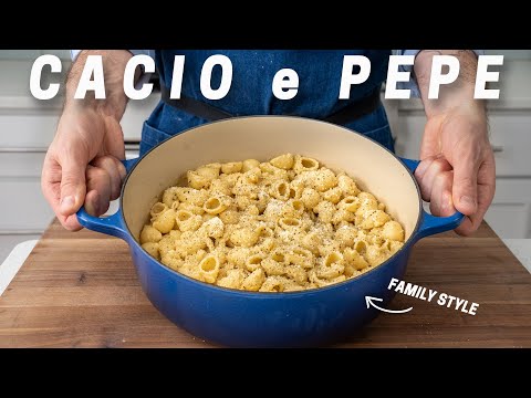 CACIO e PEPE FOR A CROWD Italians Will Hate Me For This