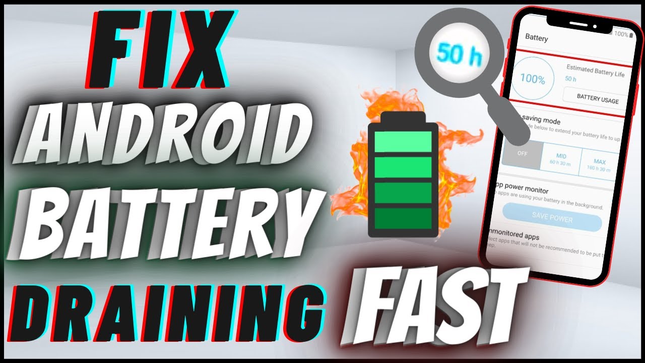 How To Fix Android Battery Draining Too Fast In 2024 YouTube