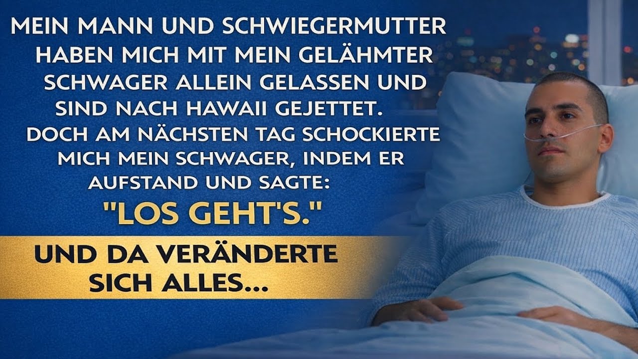 Sie Ließen Mich Mit Seinem Gelähmten Bruder Zurück – Nach Ihrem Urlaub War Nichts Mehr Wie Zuvor