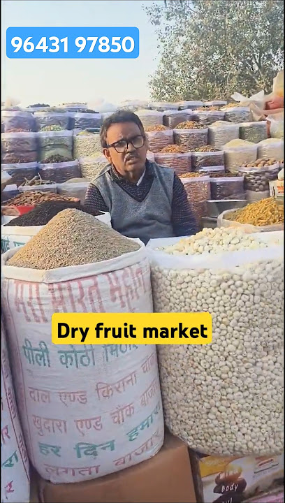 khari Baoli dry fruit market | Dry fruits market | Old Delhi dry fruit market | Chandni chowk #short