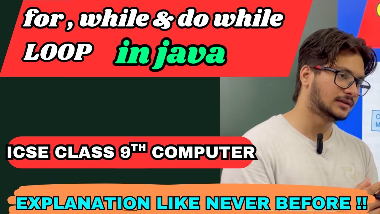 Introduction to for,while & do while loops in java| format explanation ...