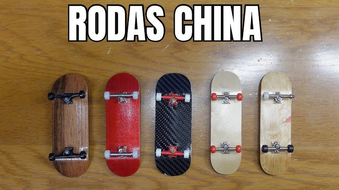 FINGERBOARD PROFISSIONAL VS FINGERBOARD DA SHOPEE - SKATE DE DEDO 