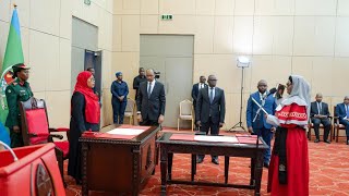 RAIS SAMIA ATOA MANENO MAZITO KWA MAJAJI WAPYA BAADA YA KUWAAPISHA