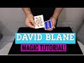 David blane magic tutorial ( Tagalog )