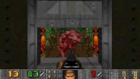 The Ultimate Doom - Halls of The Damned (Level Run) 0:01:12
