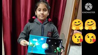 Day-night 3D model l How are day-night caused #scienceexhibition #project #youtubevideo @tanvitalks