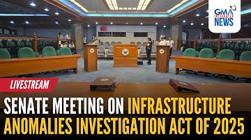 LIVE - Senate organizational meeting on Infrastructure... - Replay | GMA Integrated News