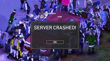 SO MANY ZOMBIES WE BROKE THE SERVER...