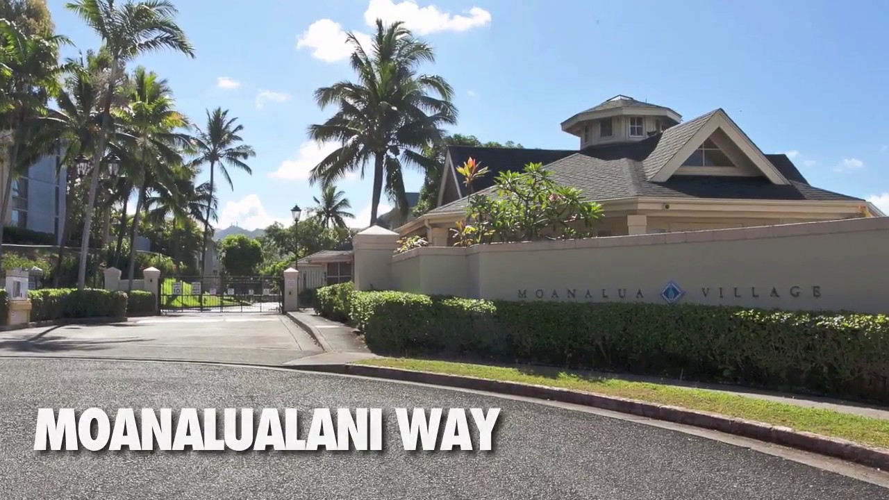 Moanalualani Way Moanalua Village YouTube