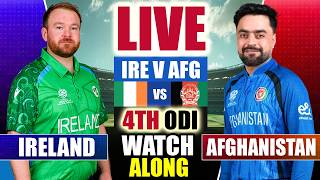 🔴live: Afg Vs Ire, 4th Odi Match | Afghanistan Vs Ireland Live | Live Cricket Match Today
