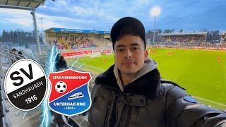 Support your local Club ⚫️⚪️ | 3.LIGA | SV SANDHAUSEN vs SpVgg UNTERHACHING | Stadionvlog