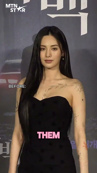 After School #nana and her tattoos 🌸