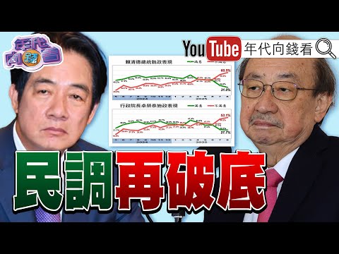 《 贝森特 :99%高阶芯片在 台湾 生产!是美国安问题! 赖清德 卓荣泰 民调破底!绿营问题外部化!》【年代向钱看】2025.08.28@ChenTalkShow 柯建铭 郭智辉 台积电