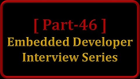 I2C Protocol in detail || Part 46 - Interview Questions & Tips for Embedded Developer