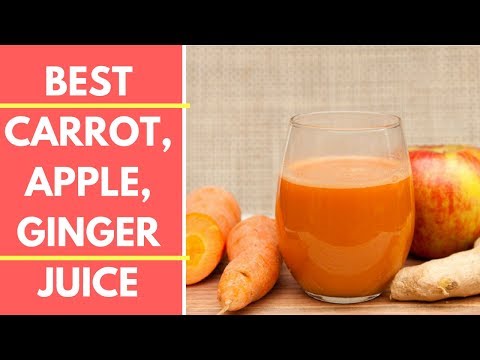 Best Carrot Apple Ginger Juice Recipe | How to Preserve Fruit Juice Longer