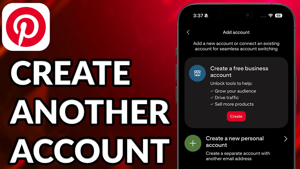 Как создать еще один аккаунт на Pinterest, если у вас уже есть один