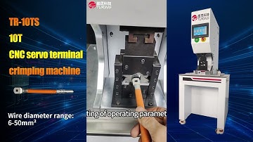 TR-10TS CNC Servo Terminal Crimping Machine