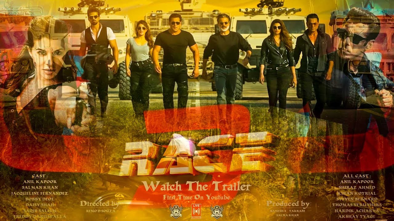 "Race 3" Trailer 2018 | SALMAN KHAN | ANIL KAPOOR | JACQUELINE FERNANDEZ| 15th June 2018