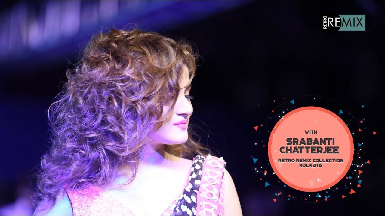 Srabanti Chatterjee Ramp Walk | Retro Remix Collection Kolkata Showcase | Streax Professional