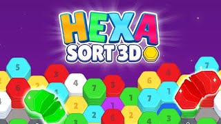 Hexa Sort 3D: Color Puzzle (by Sonat Joint Stock Company) IOS Gameplay Video (HD) screenshot 5