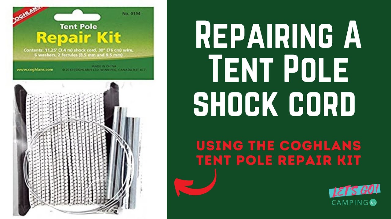 REPLACEMENT FIBREGLASS TENT POLE KIT with SHOCK CORD camping repair ALL HVha