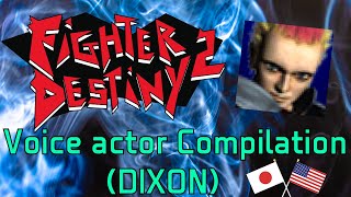 Fighter Destiny 2 (Nintendo 64) - DIXON Voice actor Compilation