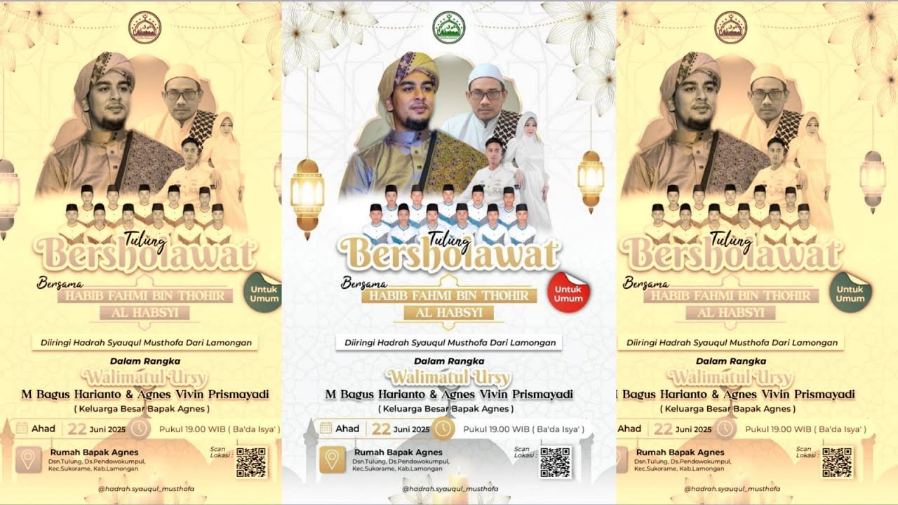 Live Streaming - TULUNG BERSHOLAWAT Bersama 
