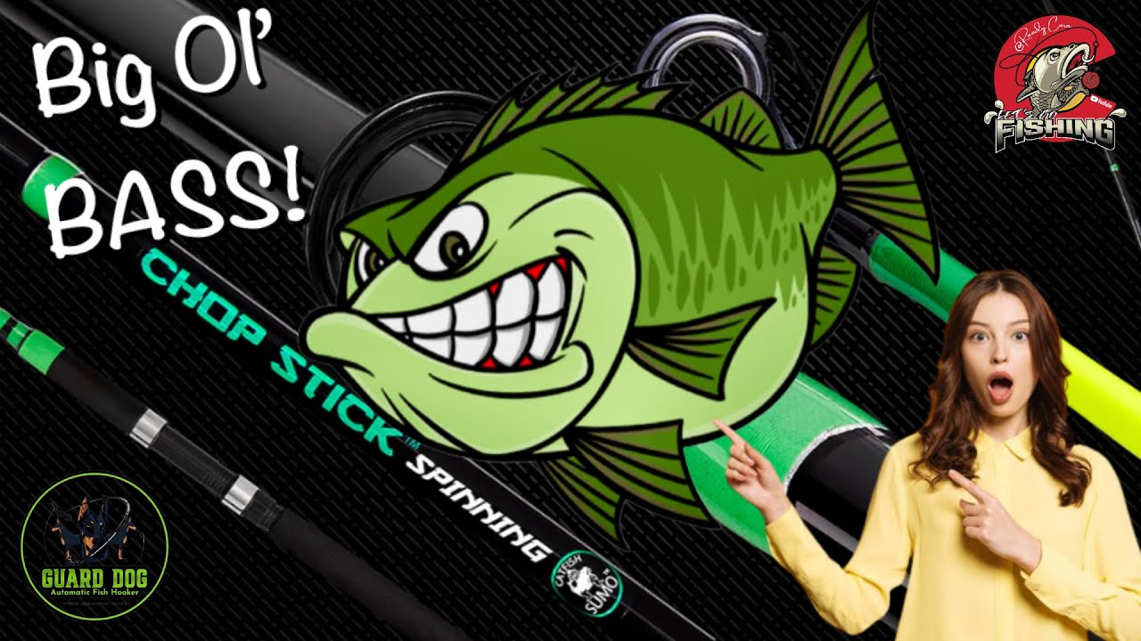 Master Angler Largemouth Bass caught on the Guard Dog "Mini" and