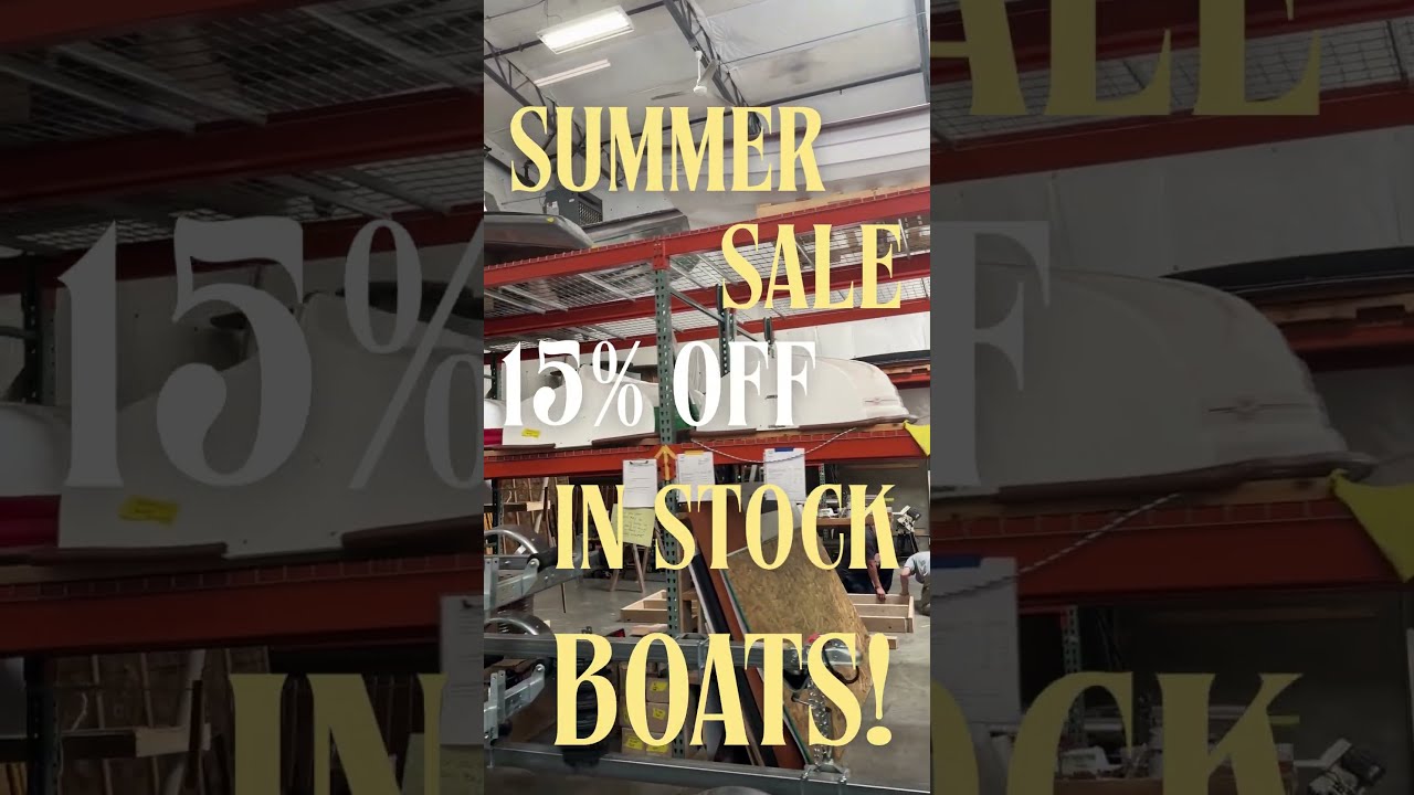 ⁣Gig Harbor Boat Works Summer Sale!