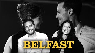Jamie Dornan and Caitriona Balfe on Belfast and Reveal How They Get Ready For a Big Scene.