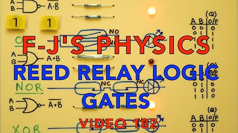 Reed Relay Logic Gates - F-J