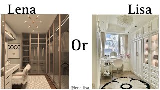 Lena or Lisa ✨💅💗(room decor, furniture, and house designs) #aesthetic #lenaorlisa #decoration #house