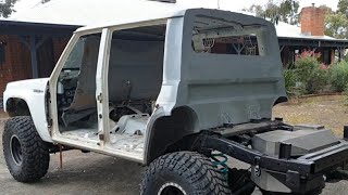 GQ Patrol Dual Cab Conversion step by step