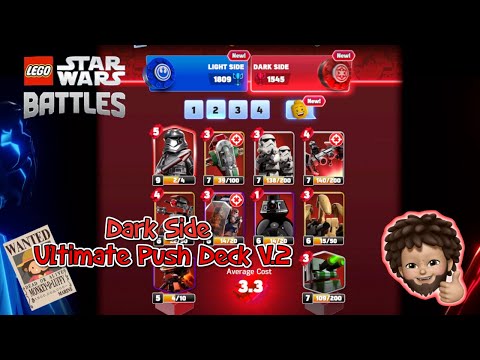LEGO Star Wars Battles - Dark Side Ultimate Push Deck Version 2