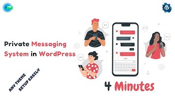 How to Add a Private Messaging System in WordPress Free | Front End PM