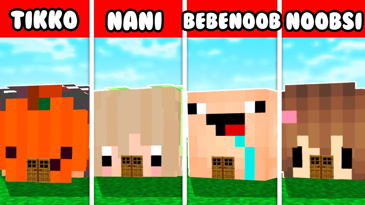 CASA VS CASA DE LOS BEBECITOS 😱😂 EN MINECRAFT!!