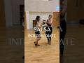 Dancing the salsa choreography of the day, with one of our students #salsa #danceclasses #dance