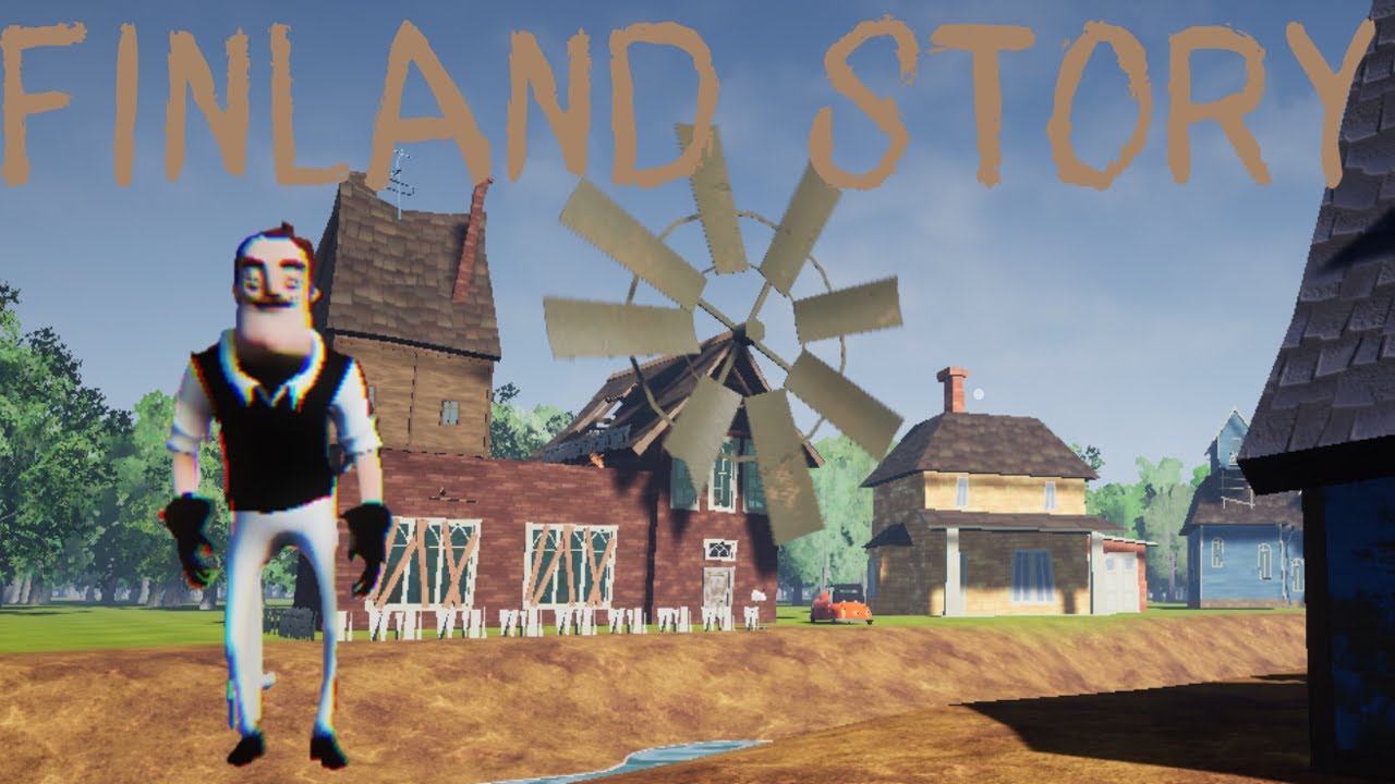 Hello Neighbor mod finland story
