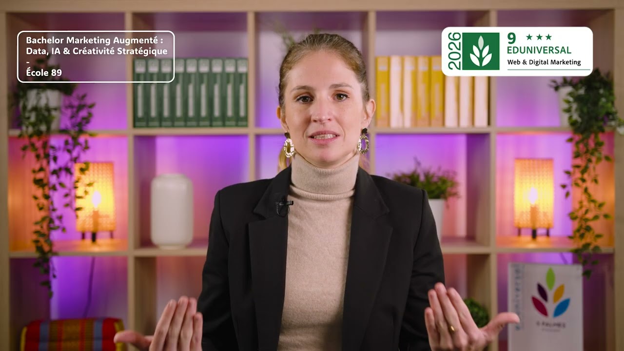 Raphaëlle Burrow - Bachelor Marketing Augmenté : IA et Data - L'Ecole 89  Deep Tech
