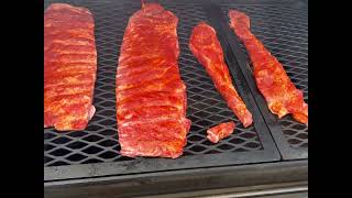 Rib cook on the Peoria Custom Cooker