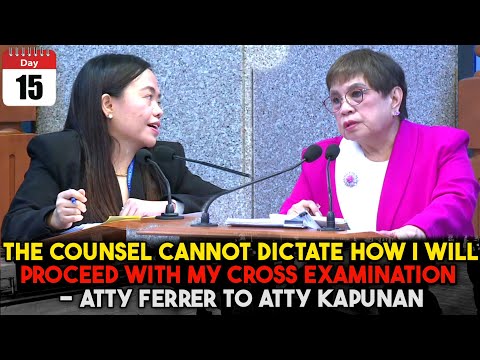 Panay Interrupt?! Pahiya sa DEFENSE ni VP! Atty KRISTINE FERRER, Di pinaPORMA ang PROSEC!