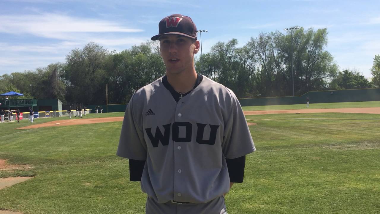 GNAC Baseball Championships Brady Miller, Western Oregon YouTube