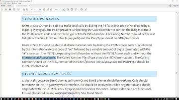 Demo CCIE Collaboration Lab 4   Section 3 2B SITE C PSTN CALLS