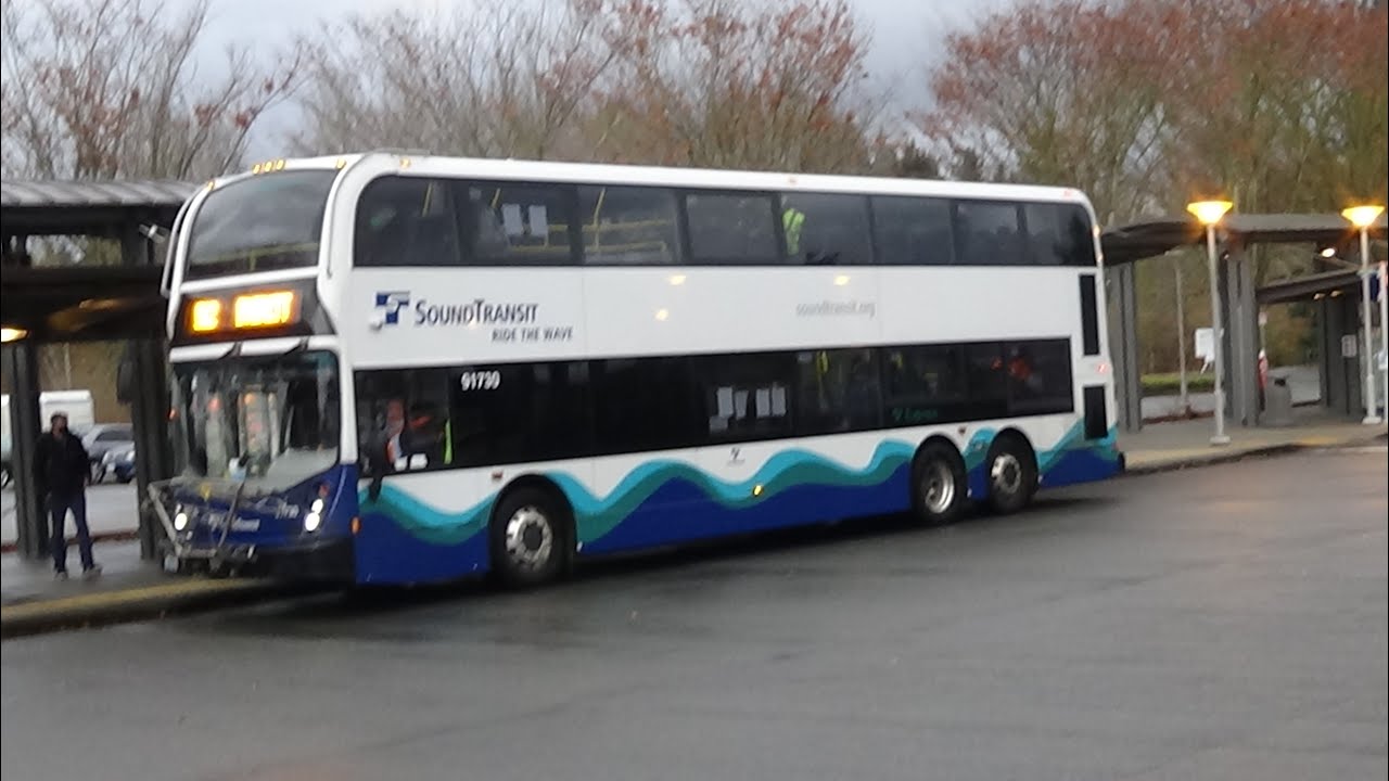 Sound transit rt 512 to Seattle vs Lynnwood 15 - YouTube