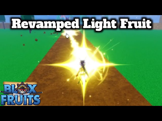 Blox Fruits Revamped Light Fruit Showcase (ROBLOX) 