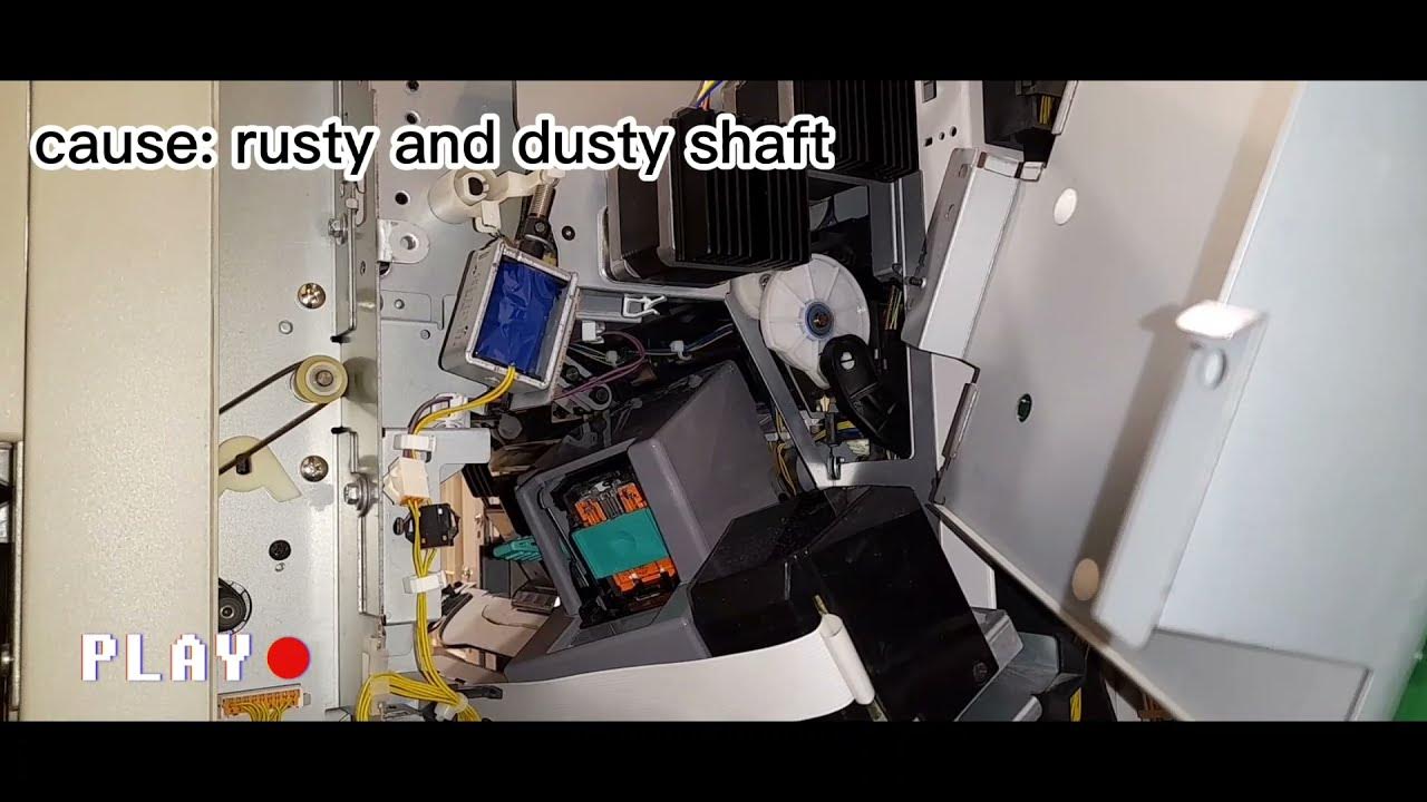 TOSHIBA estudio 656 series (CB10) finisher YouTube